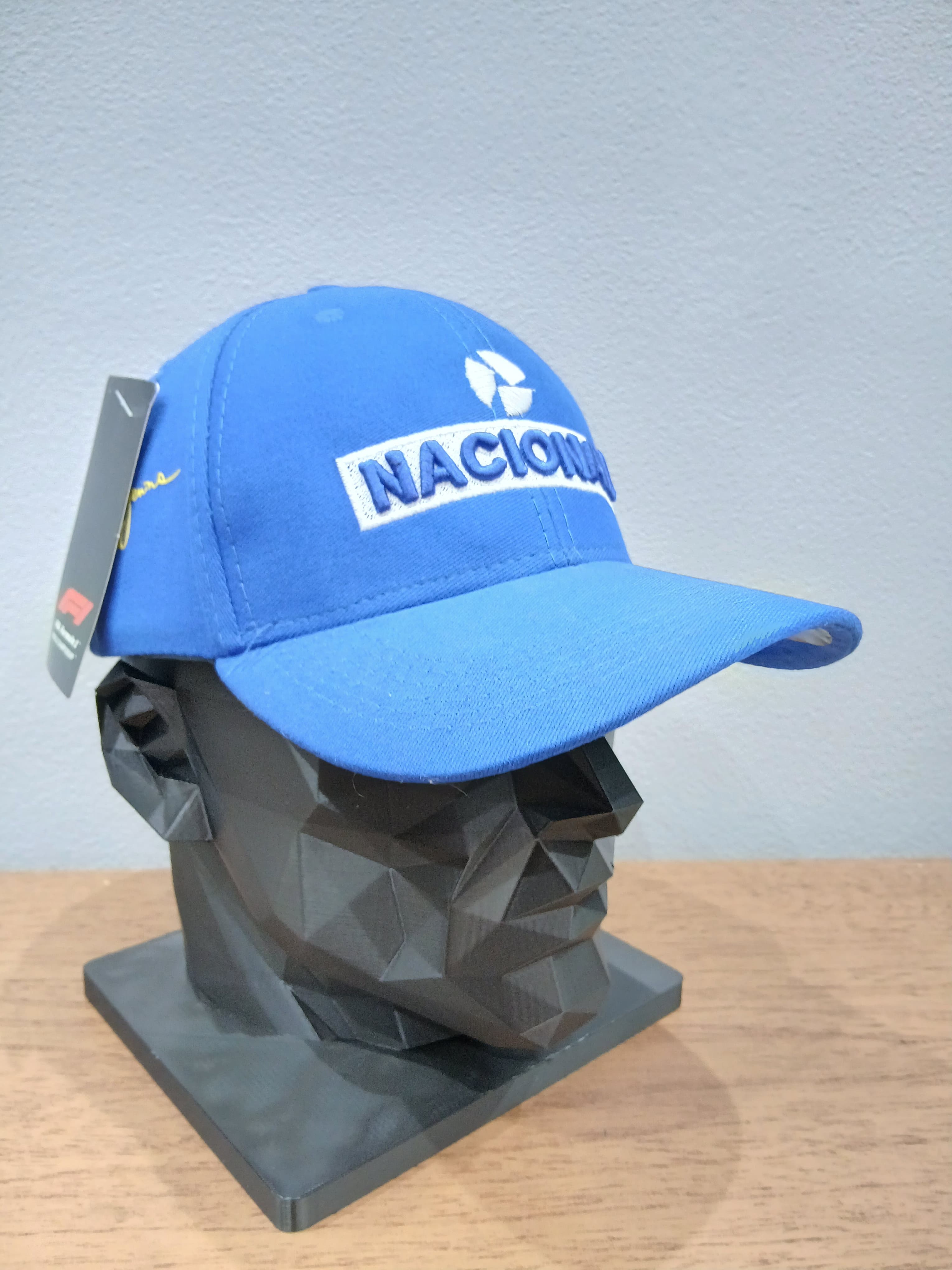 Boné Ayrton Senna - Clássico "Nacional" Azul